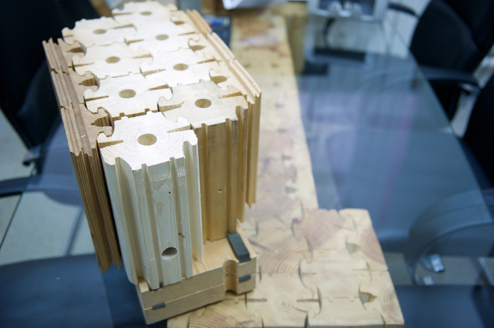 Вертикальный брус