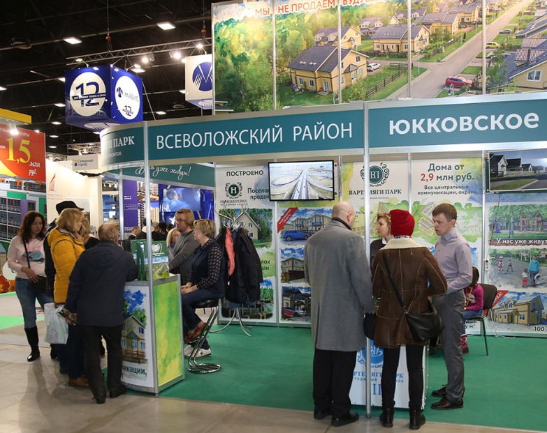 Весна и Ярмарка на загородном рынке